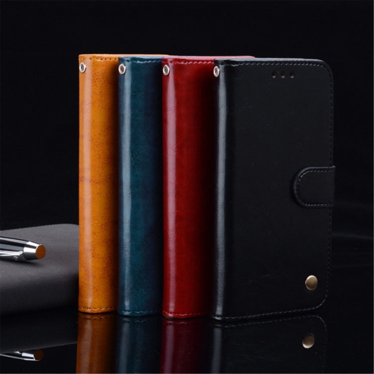 Business Style Oil Wax Texture Horizontal Flip Leather Case for iPhone XR, with Holder & Card Slots & Wallet, For iPhone 12 / 12 Pro, For iPhone 12 Pro Max