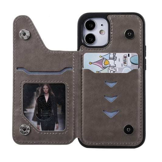 Skull protective case iPhone 12 mini side profile showing thickness