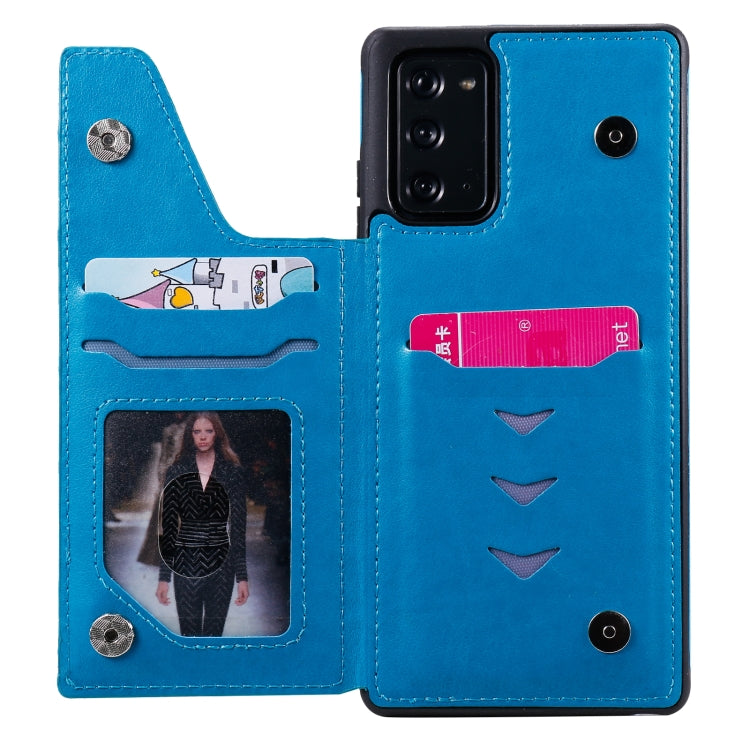Skull Head Embossing Pattern Shockproof Protective Case with Holder & Card Slots & Wallet, For Samsung Galaxy Note20, For Samsung Galaxy Note20 Ultra