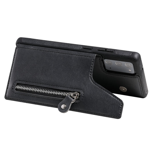 Shockproof Galaxy Note20 case in solid color with impact-resistant construction