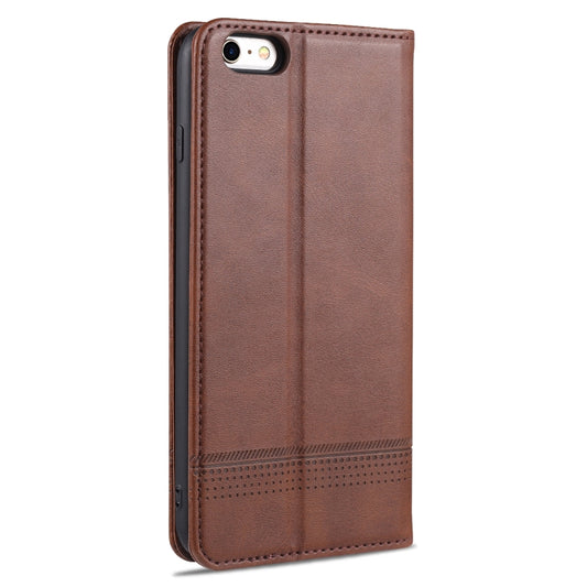 iPhone 8 Plus leather case with calf texture pattern, card storage and built-in wallet