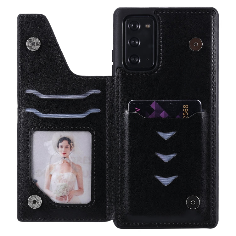 Six Cats Embossing Pattern Protective Case with Holder & Card Slots & Photo Frame, For Samsung Galaxy Note20, For Samsung Galaxy Note20 Ultra