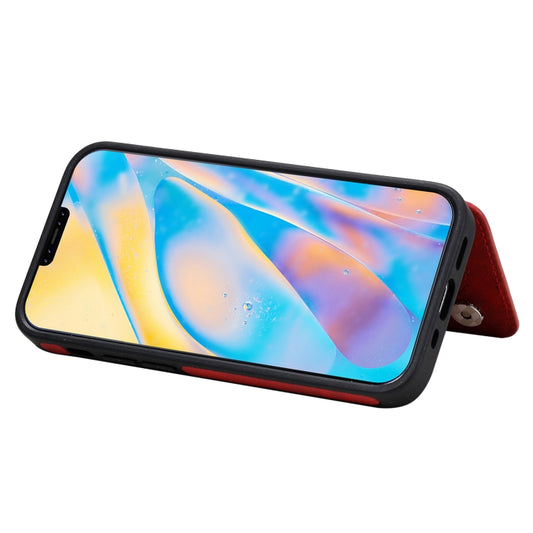 iPhone 12 mini case kickstand holder extended for hands-free viewing position