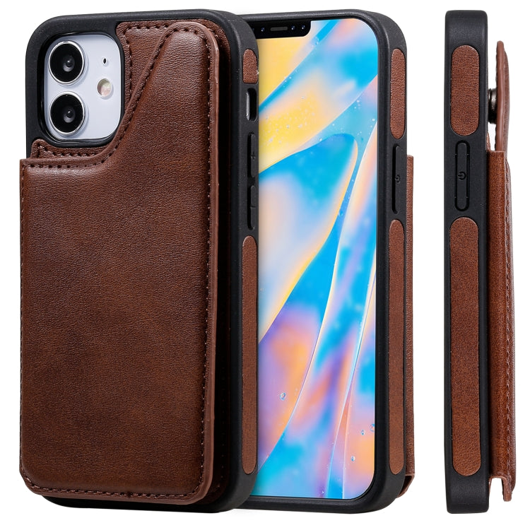 Shockproof Calf Texture Protective Case with Holder & Card Slots & Frame, For iPhone 12 mini, For iPhone 12 / 12 Pro, For iPhone 12 Pro Max, For Samsung Galaxy Note20, For Samsung Galaxy Note20 Ultra