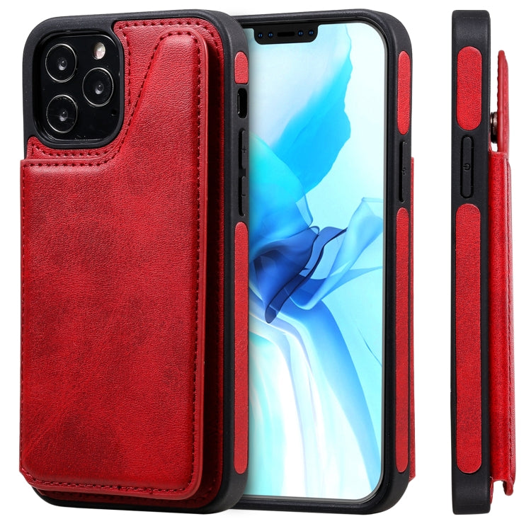 Shockproof Calf Texture Protective Case with Holder & Card Slots & Frame, For iPhone 12 mini, For iPhone 12 / 12 Pro, For iPhone 12 Pro Max, For Samsung Galaxy Note20, For Samsung Galaxy Note20 Ultra