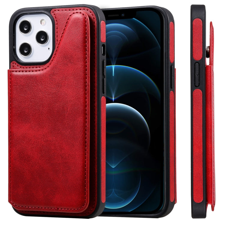 Shockproof Calf Texture Protective Case with Holder & Card Slots & Frame, For iPhone 12 mini, For iPhone 12 / 12 Pro, For iPhone 12 Pro Max, For Samsung Galaxy Note20, For Samsung Galaxy Note20 Ultra