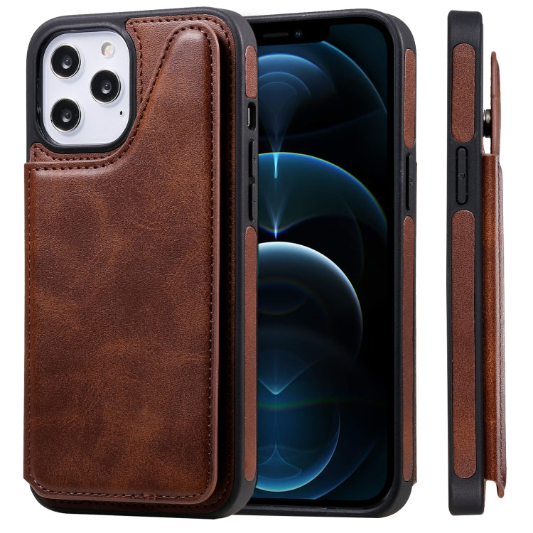 Shockproof Calf Texture Protective Case with Holder & Card Slots & Frame, For iPhone 12 mini, For iPhone 12 / 12 Pro, For iPhone 12 Pro Max, For Samsung Galaxy Note20, For Samsung Galaxy Note20 Ultra