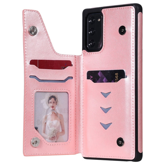 Galaxy Note20 Ultra case with butterfly texture and integrated photo frame stand