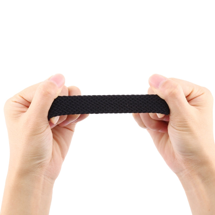 Single-turn Nylon Woven Watchband For Apple Watch Series 6 & SE & 5 & 4 40mm / 3 & 2 & 1 38mm, S, M, L