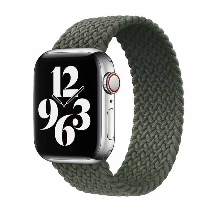 Single-turn Nylon Woven Watchband For Apple Watch Series 6 & SE & 5 & 4 44mm / 3 & 2 & 1 42mm, S, M, L