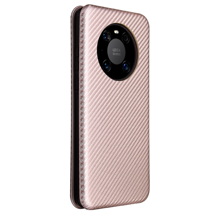 Carbon Fiber Texture Magnetic Horizontal Flip TPU + PC + PU Leather Case with Card Slot, For Huawei Mate 40, For LG K52 / K62, For vivo V20 Pro 5G, For Samsung Galaxy S21 Ultra 5G