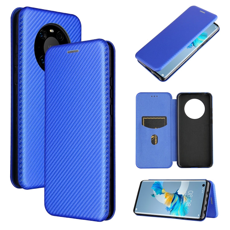Carbon Fiber Texture Magnetic Horizontal Flip TPU + PC + PU Leather Case with Card Slot, For Huawei Mate 40, For LG K52 / K62, For vivo V20 Pro 5G, For Samsung Galaxy S21 Ultra 5G