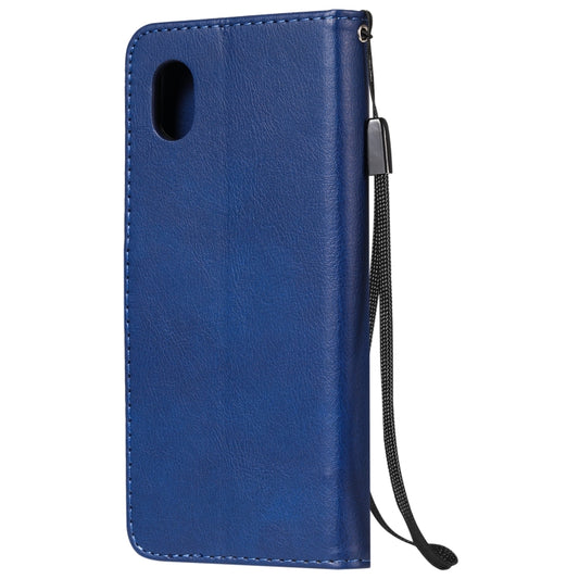 Samsung Galaxy M01 leather case with multiple card slots and money pocket design