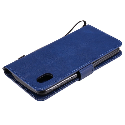 Samsung protective case horizontal flip style with integrated lanyard attachment point