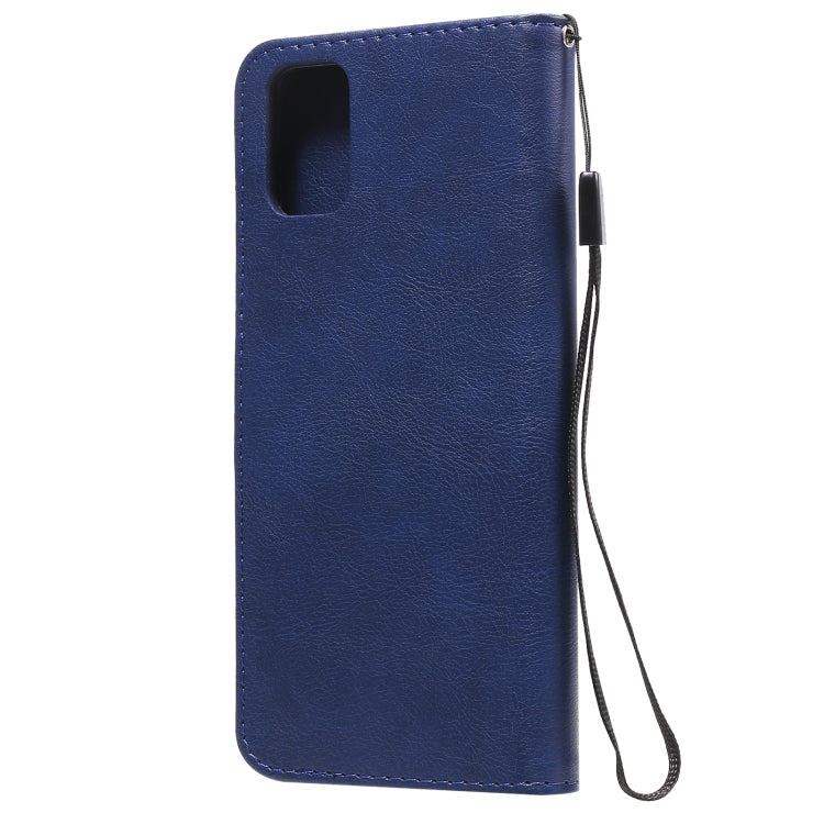 Solid Color Horizontal Flip Protective Leather Case with Holder & Card Slots & Wallet & Photo Frame & Lanyard, For Samsung Galaxy M51, For Samsung Galaxy S20 Lite / S20 FE 5G / S20 Fan Edition