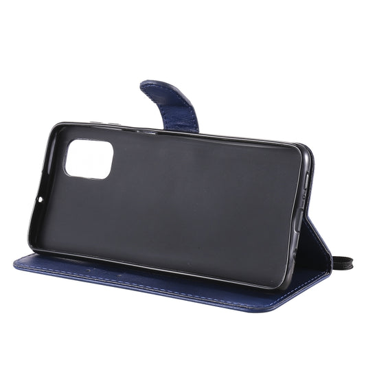 Galaxy S20 Fan Edition leather case displaying photo frame window detail