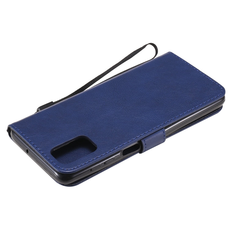 Solid Color Horizontal Flip Protective Leather Case with Holder & Card Slots & Wallet & Photo Frame & Lanyard, For Samsung Galaxy M51, For Samsung Galaxy S20 Lite / S20 FE 5G / S20 Fan Edition