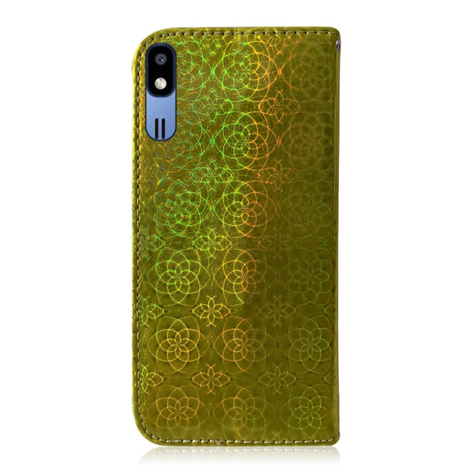 Multi-color magnetic buckle case for Samsung Galaxy A series with holder feature