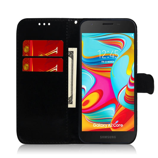 Galaxy A50 protective case open showing interior card slot compartments