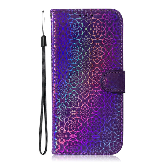 Colorful PU leather wallet case for Samsung Galaxy A70 with holder and storage pockets