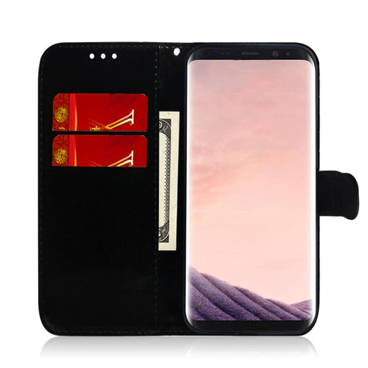 S8 S9 horizontal flip case showing card slot storage capacity