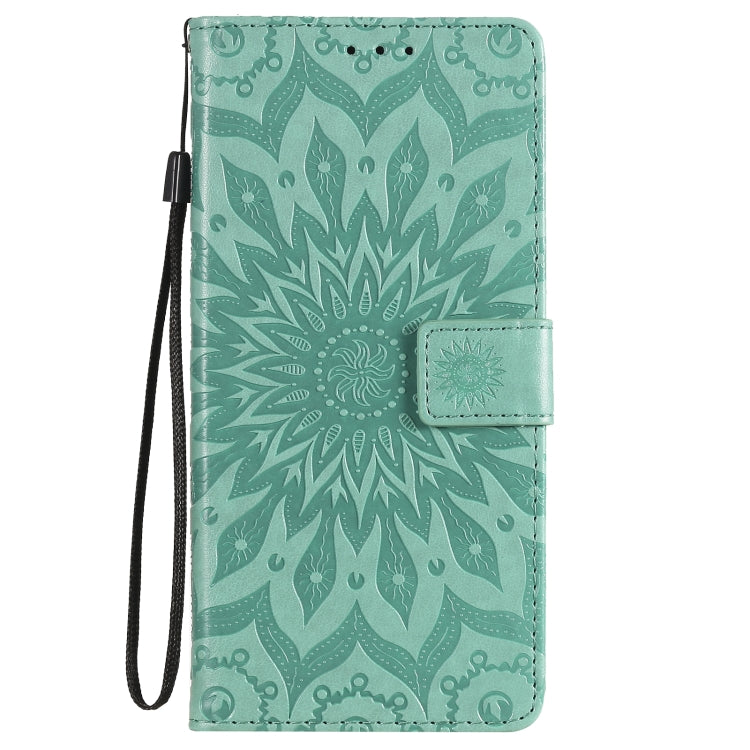 Pressed Printing Sunflower Pattern Horizontal Flip PU Leather Case with Holder & Card Slots & Wallet & Lanyard, For Samsung Galaxy M51, For Samsung Galaxy S20 FE, For Xiaomi Mi 10 Ultra