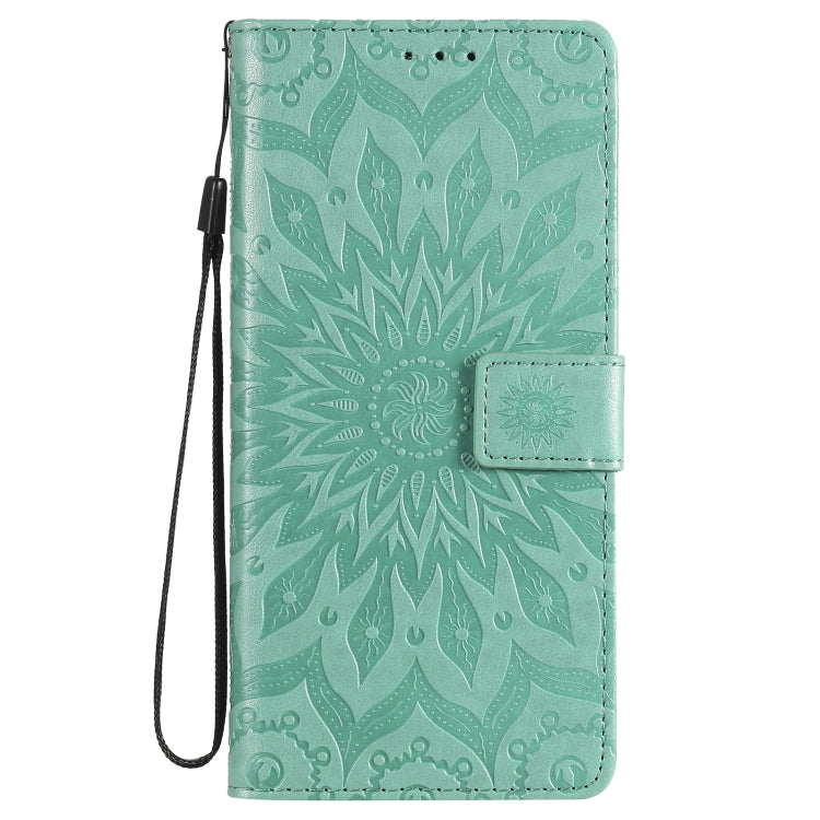 Pressed Printing Sunflower Pattern Horizontal Flip PU Leather Case with Holder & Card Slots & Wallet & Lanyard, For Xiaomi Poco X3 NFC, For OnePlus Nord