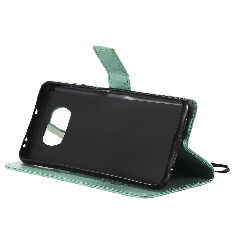 Pressed Printing Sunflower Pattern Horizontal Flip PU Leather Case with Holder & Card Slots & Wallet & Lanyard, For Xiaomi Poco X3 NFC, For OnePlus Nord