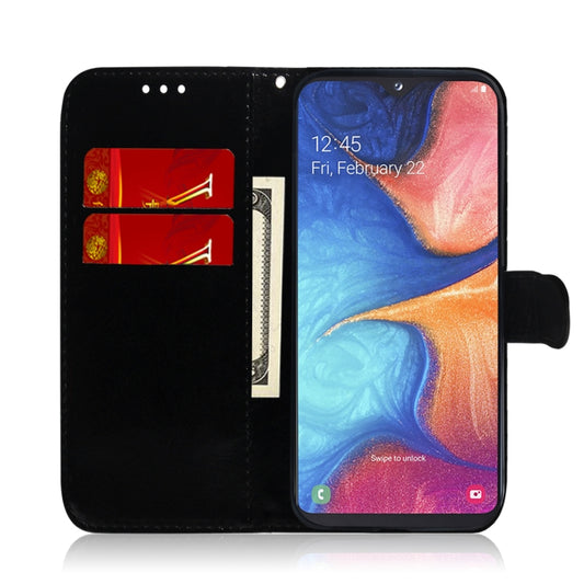 Samsung M40 protective leather case with lanyard and multiple storage pockets