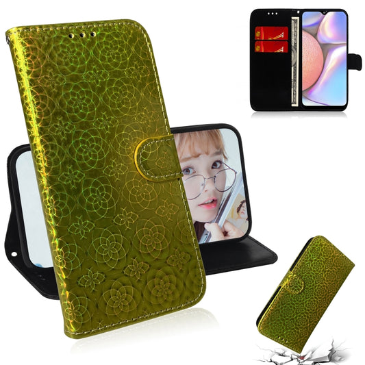 Colorful magnetic flip case for Galaxy A10s, A30s, A50s, M30s with card slots and holder