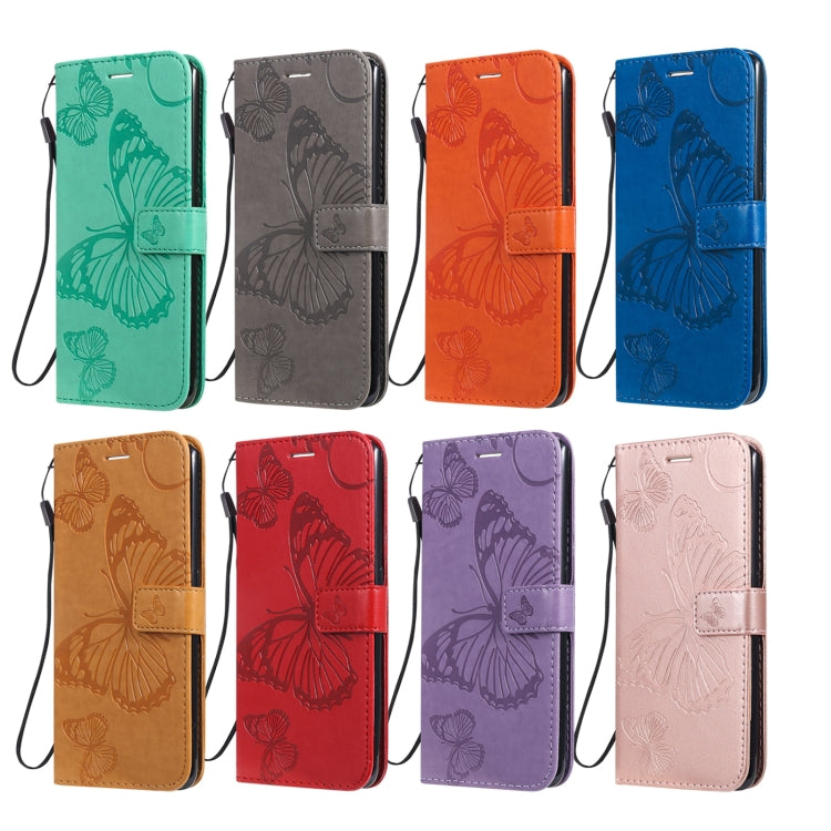 3D Butterflies Embossing Pattern Horizontal Flip Leather Case with Holder & Card Slot & Wallet, For Samsung Galaxy A01 Core, For Samsung Galaxy A01, For Samsung Galaxy M01