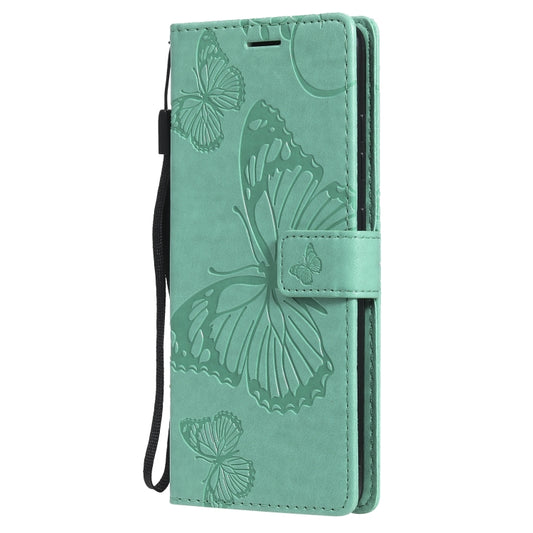 Interior card slot and wallet compartment detail on Galaxy S20 FE leather case