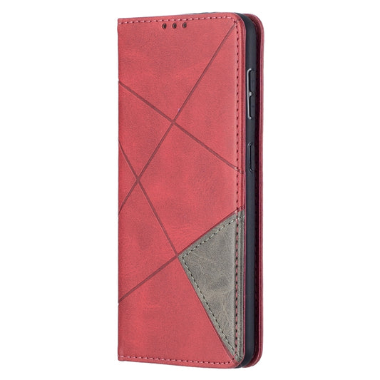 Galaxy S21+ 5G flip case featuring diamond pattern design and metal magnetic closure