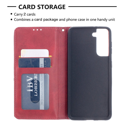 Galaxy S21 5G case interior showing card slot compartments and stand feature