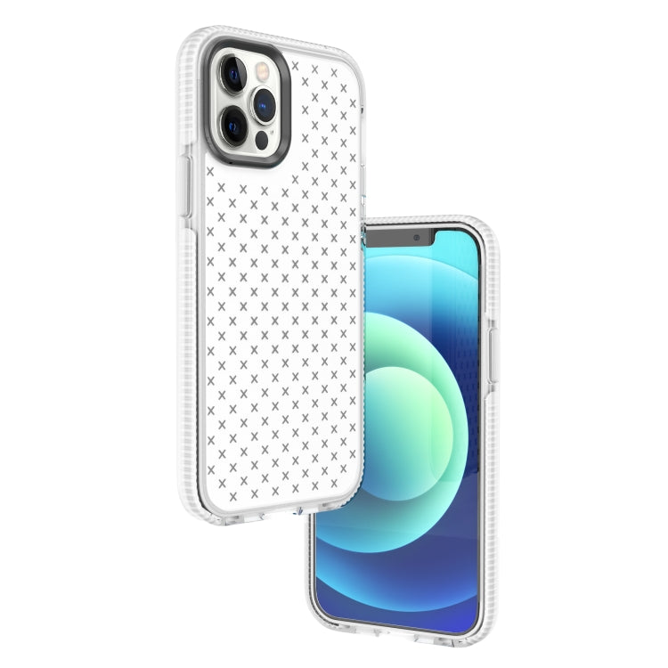 Shockproof Grid Texture TPU Protective Case, For iPhone 12 mini, For iPhone 12 / 12 Pro, For iPhone 12 Pro Max
