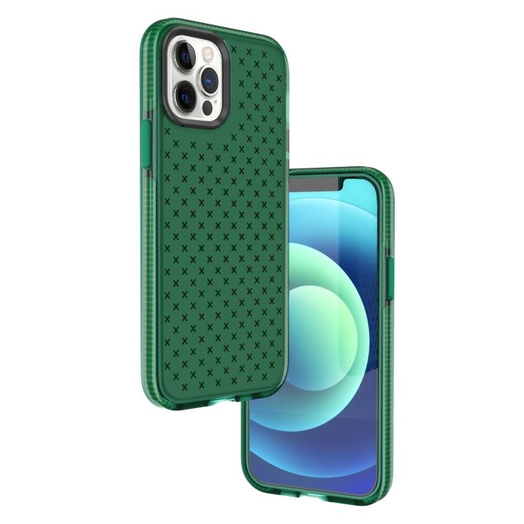 Shockproof Grid Texture TPU Protective Case, For iPhone 12 mini, For iPhone 12 / 12 Pro, For iPhone 12 Pro Max