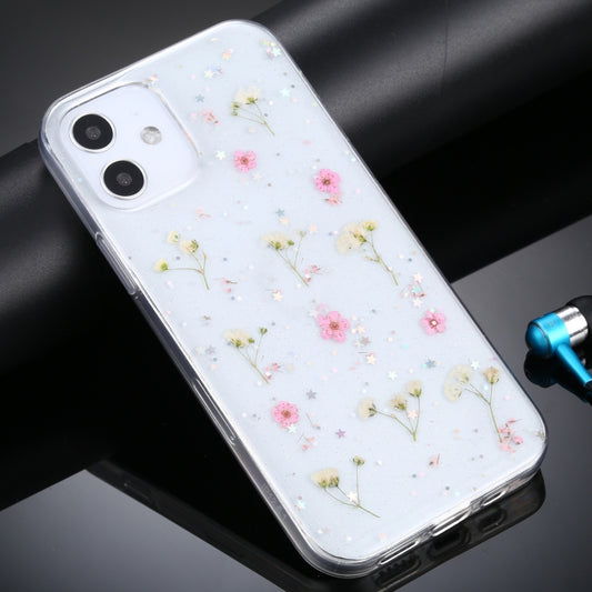 Gypsophila floral TPU case for iPhone 11, iPhone 11 Pro, Pro Max & 12 mini with protective design