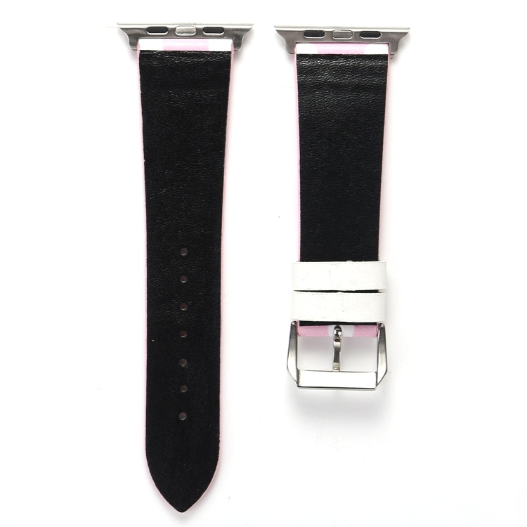 Fashion Dot Series Watchband For Apple Watch Series 6 & SE & 5 & 4 40mm / 3 & 2 & 1 38mm, For Apple Watch Series 8&7 41mm / SE 2&6&SE&5&4 40mm / 3&2&1 38mm, For Apple Watch Series 7 41mm / 6 & SE & 5 & 4 40mm / 3 & 2 & 1 38mm