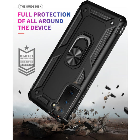 360 rotating holder mount on Samsung S21 5G shockproof case landscape orientation