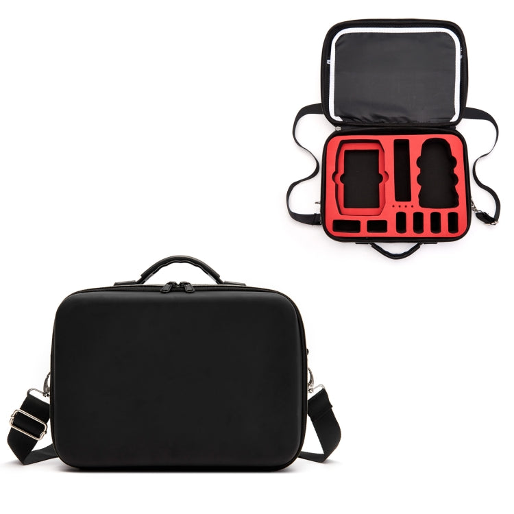 LS4456 Multi-function PU Shoulder Storage Bag Suitcase with Baffle For DJI Mavic Mini 2