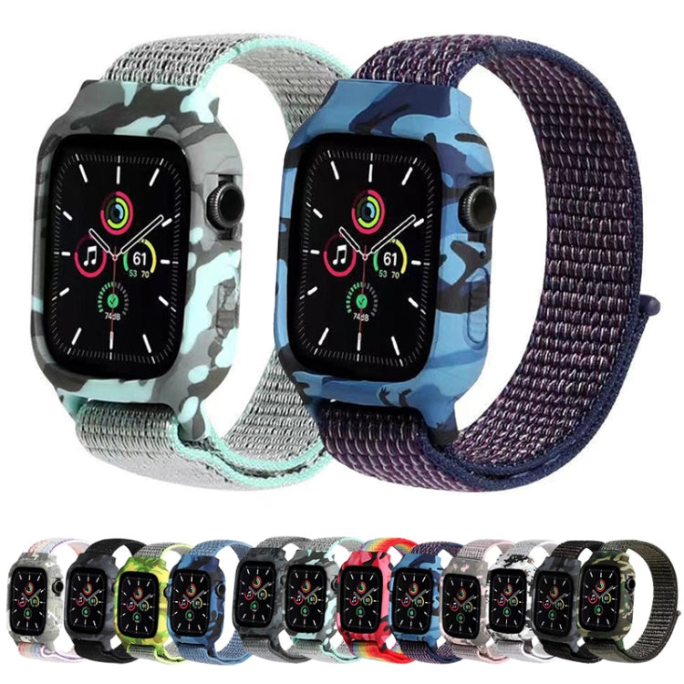 Nylon Replacement Wrist Strap Watchbands For Apple Watch Series 6 & SE & 5 & 4 40mm / 3 & 2 & 1 38mm, For Apple Watch Series 7 41mm / 6 & SE & 5 & 4 40mm / 3 & 2 & 1 38mm, For Apple Watch Series 8&7 41mm / SE 2&6&SE&5&4 40mm / 3&2&1 38mm