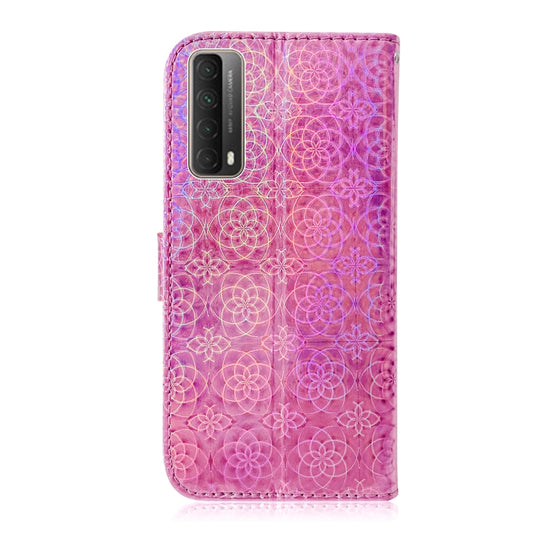 Solid color horizontal flip design protective case with built-in card holder
