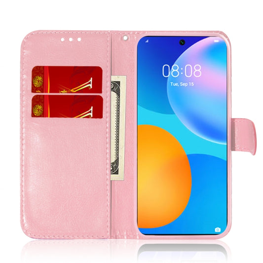 Huawei P smart 2021 case interior showing dual card slots and cash pocket