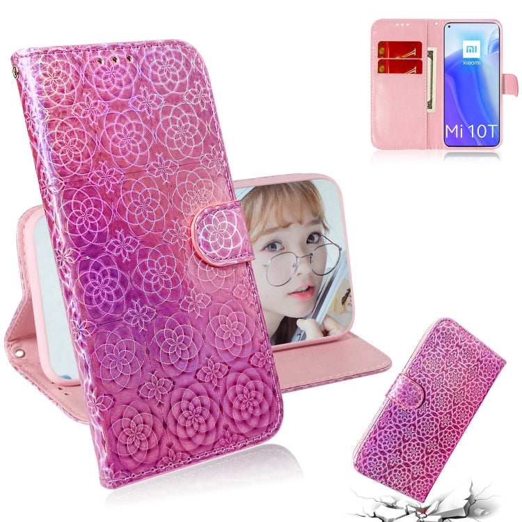 Solid Color Colorful Magnetic Buckle Horizontal Flip PU Leather Case with Holder & Card Slots & Wallet & Lanyard, For Xiaomi Mi 10T Pro 5G / 10T 5G