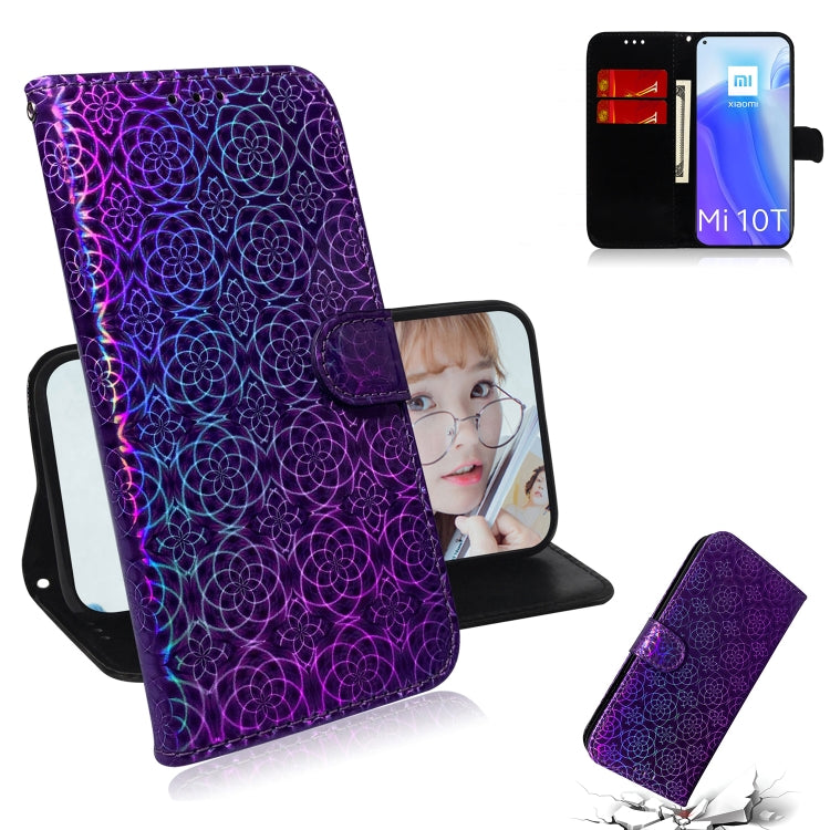 Solid Color Colorful Magnetic Buckle Horizontal Flip PU Leather Case with Holder & Card Slots & Wallet & Lanyard, For Xiaomi Mi 10T Pro 5G / 10T 5G