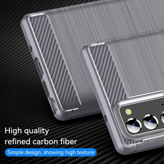 Premium brushed texture protective case compatible with multiple Samsung Galaxy models