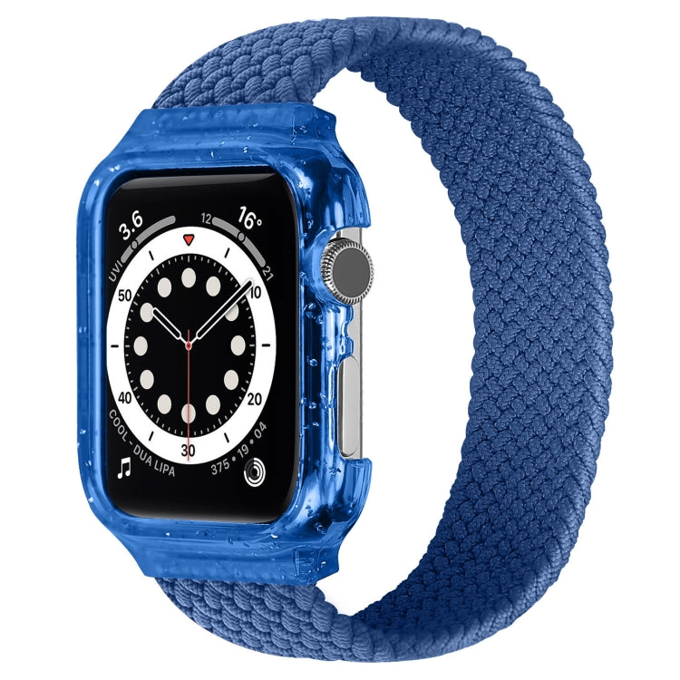 Weave Replacement Wrist Strap Watchbands with Frame For Apple Watch Series 6 & SE & 5 & 4 44mm / 3 & 2 & 1 42mm, 128mm, 135mm, 140mm, 145mm