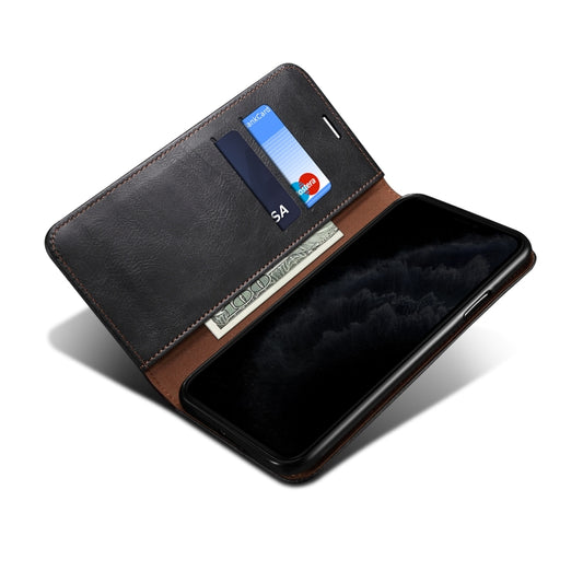 Galaxy S20 FE brown leather case texture and craftsmanship close-up