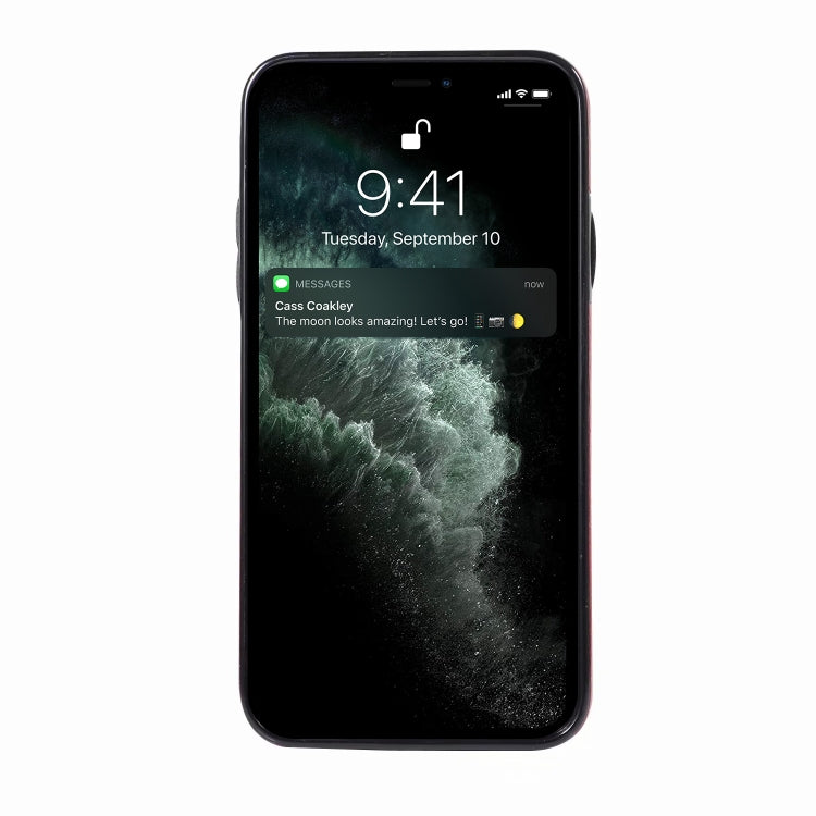 Shockproof PU Leather + TPU Protective Case with Card Slot & Lanyard