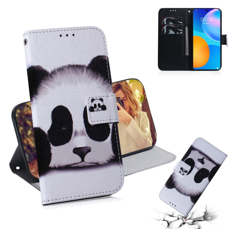 Coloured Drawing Horizontal Flip Leather Case, with Holder & Card Slots & Wallet, For Huawei P Smart 2021 / Y7a, For LG K31 / Aristo 5